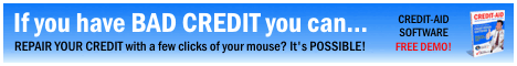 Credit-Aid 468x60 Ad Banner