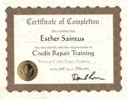 credit repair training