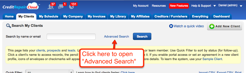 AdvancedSearch